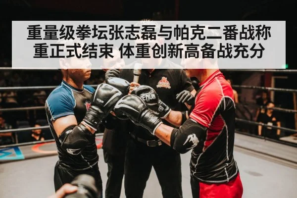 重量级拳坛张志磊与帕克二番战称重正式结束 体重创新高备战充分